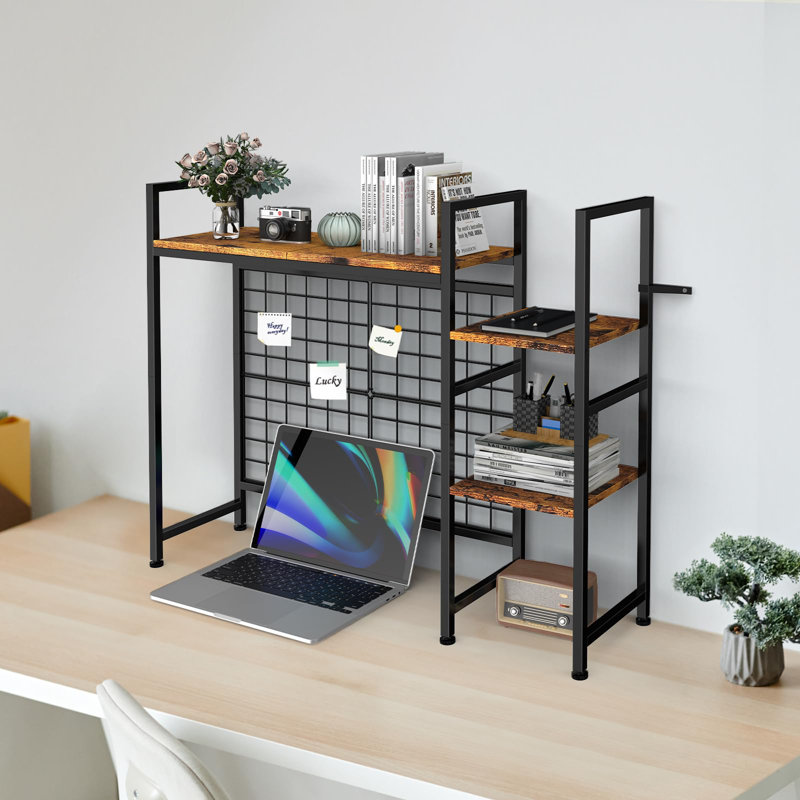 77.4cm H x 94.9cm W Metal Bookcase