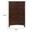 Commode 5 tiroirs Alveta-741101801