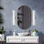 Éclairage pour meuble-lavabo rond 27W Stepridge-2071256409-2071256408
