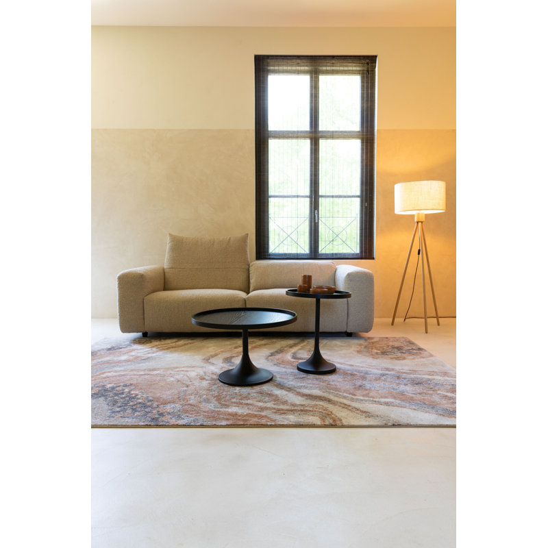 Wings Sofa, White Polyester Blend