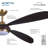 Mortyn 60" Led Indoor/outdoor Ceiling Fan-116509629-116509626