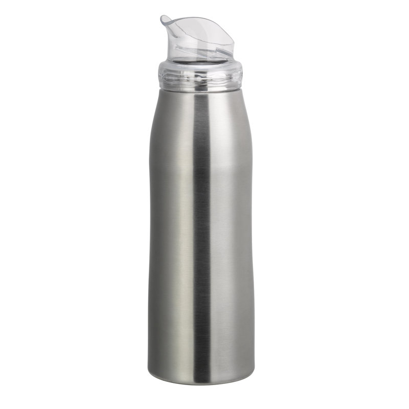 Stainless Vacuum Insulated Bottle, 12.25" H x 3.75" W x 3.75" D