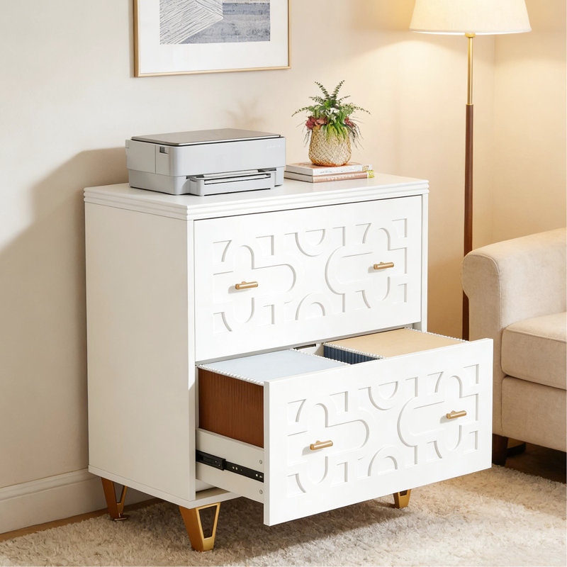 Classeur multifonctionnel blanc Nordic Office