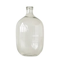 Vase bouteille en verre clair, 12'' - Décors Véronneau