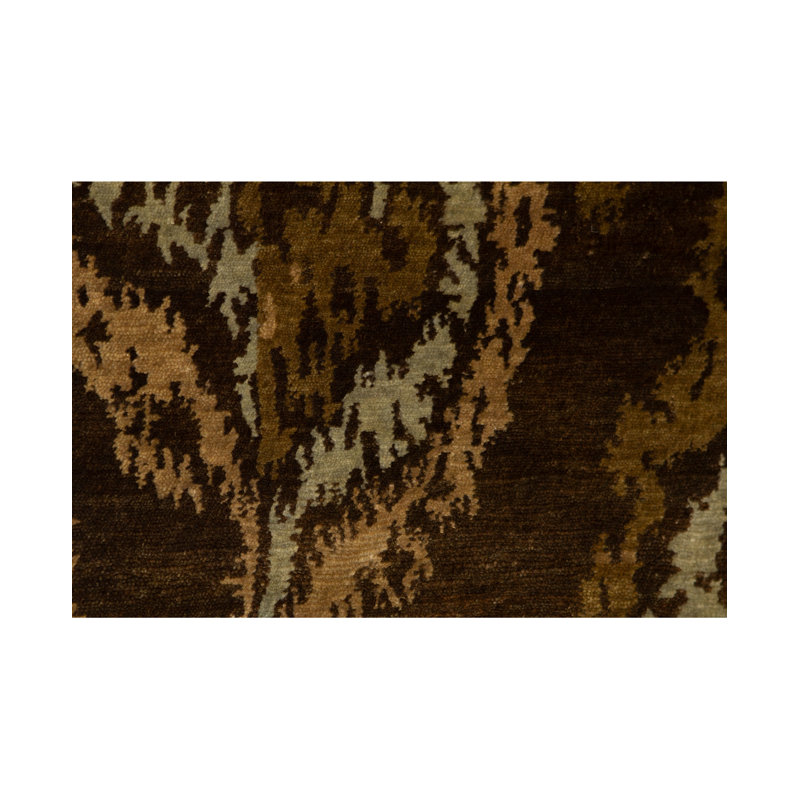 Ikat Area Rug in Brown