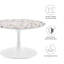 Table basse ronde Lippa Terrazzo par Modway-1667931243-1667931242