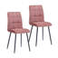 Chaise d'appoint rembourrée en velours Broche-1462835878-1394814876