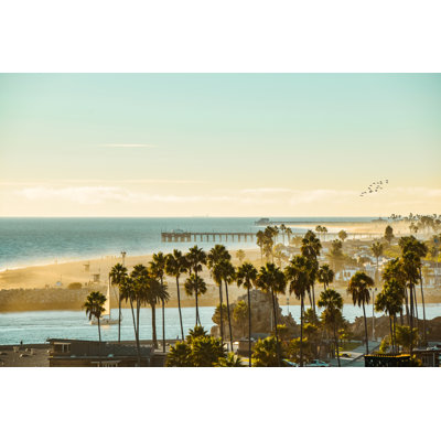 Orange County - photographie sur toile tendue