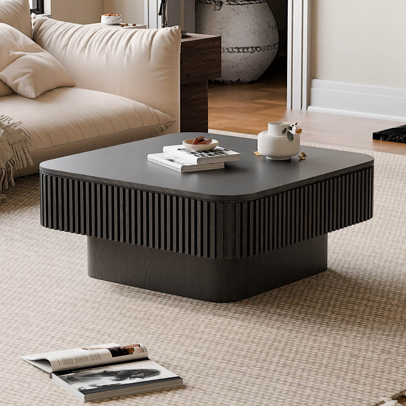 Table basse 31,5 po, Noir
