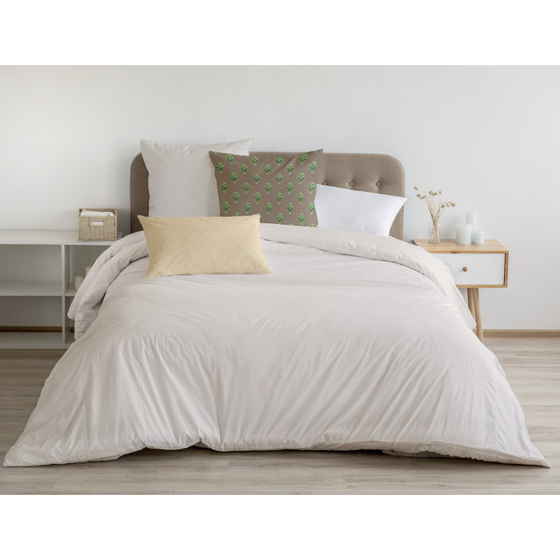 Coussin décoratif à motif artichaut PF1633TA16, H 18 po x l 18 po, Carré