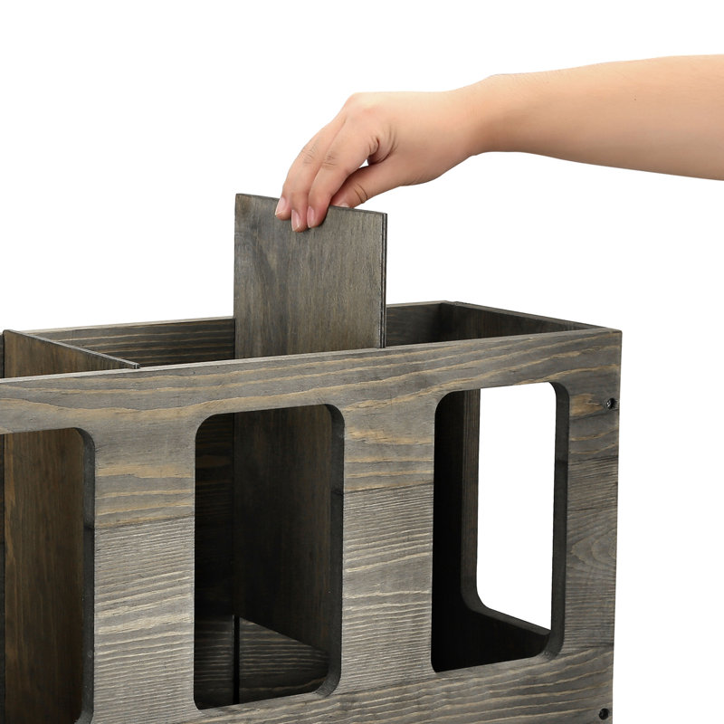 Wood Multi-Use Sports Rack, Grey