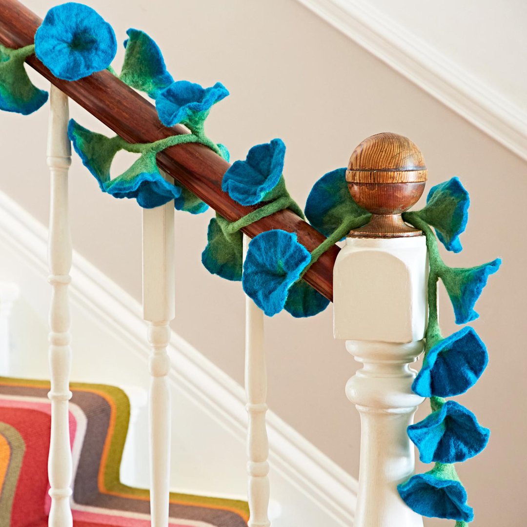 Felt Flower Garland