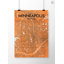 « minneapolis »-impression d’art graphique sans cadre sur papier-31737265