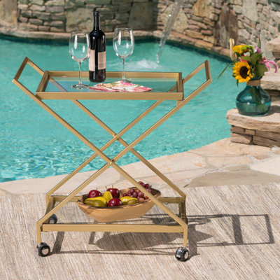 Chariot-bar moderne pour salon de fête