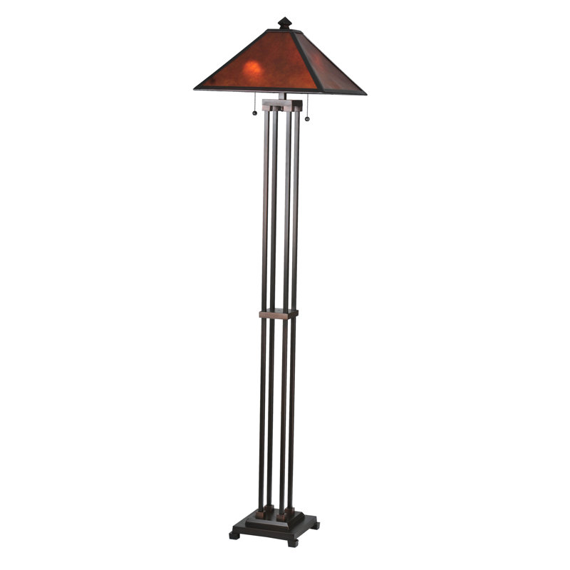 Pauling 63'' Bronze Traditional Floor Lamp