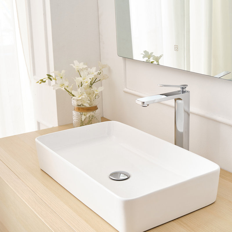 Robinet de salle de bain vasque, Chrome poli