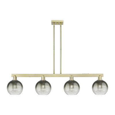 Luminaire suspendu pour îlot 4 lumières Brookhaven Globe