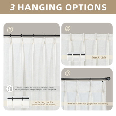 Schimmel Polyester Semi-Sheer Curtain