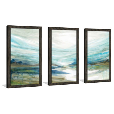 " Soft River Reflection " by Carol Robinson 3 - Pieces