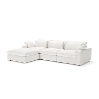Remy 4-Piece Modular Reversible Chaise Sectional