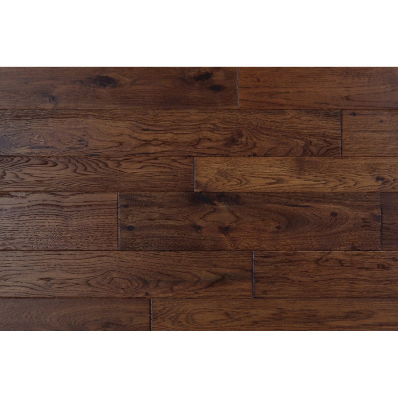 Revêtement de sol en bois franc hickory 5/9 po x l 4-random width x varying, Acadia