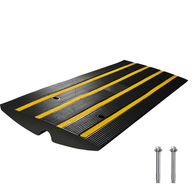 VEVOR Rubber 16'' L Threshold Ramp