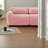 Plush Ergonomic Sofas, Pink, Modern Style For Study