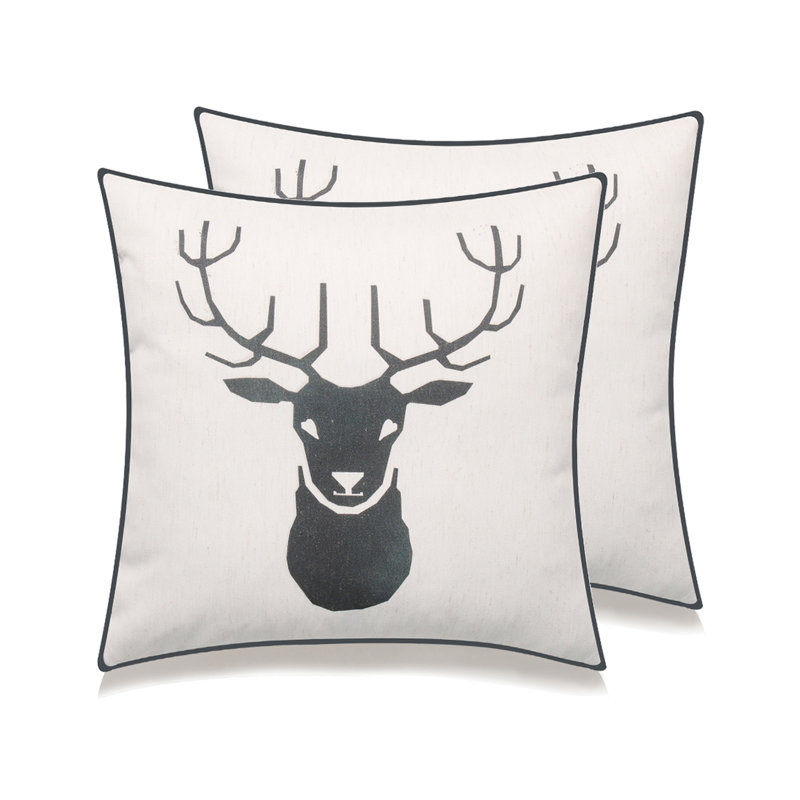 Housse de coussin Animal - ensemble de 2