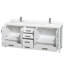 Sheffield 80" Freestanding Double Bathroom Vanity with Quartz Top-1141726583-1141761329