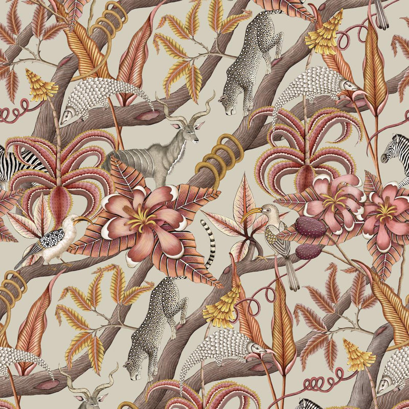 Ardmore Linen Fabric, Plum