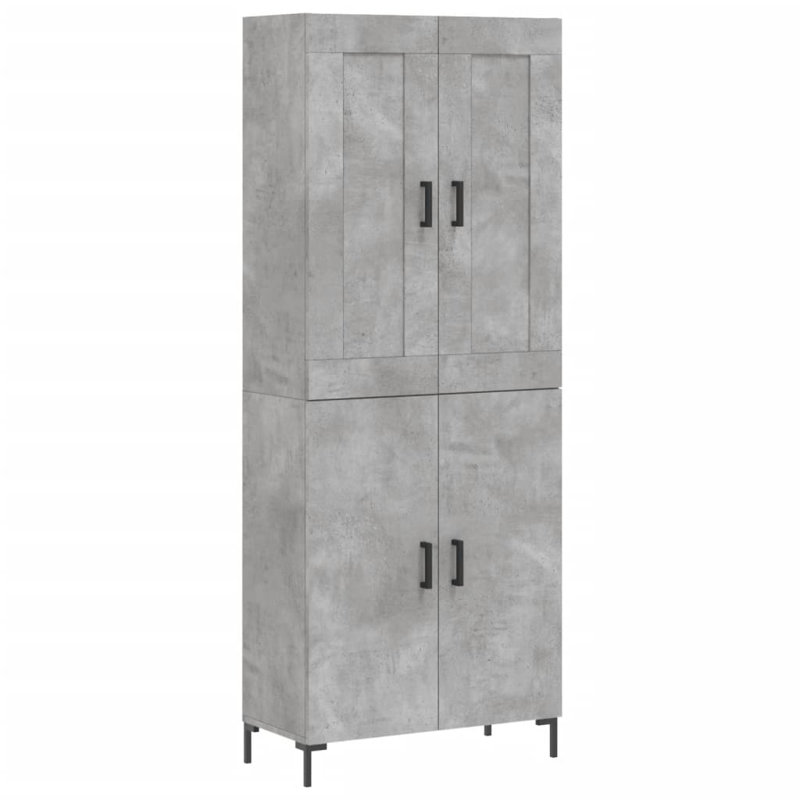 Meril 69.5cm Sideboard, Concrete Grey