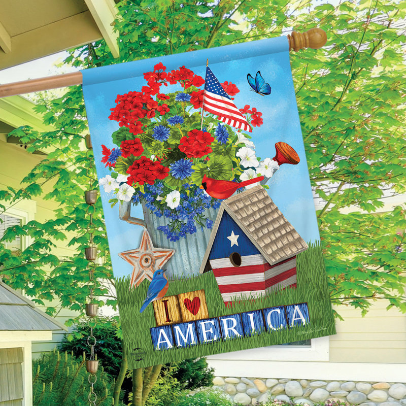 Drapeau «I Love America»