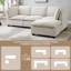Canapé modulaire rembourré 4 pièces-423834983