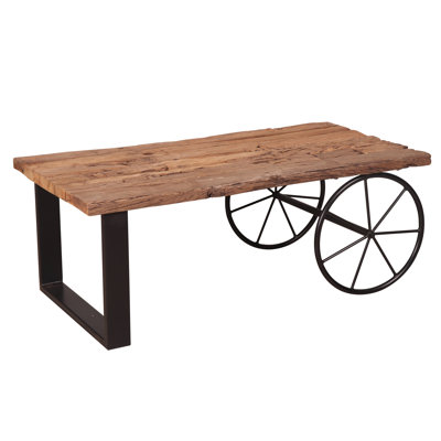 Table basse à roulettes