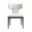 Chaise d'appoint de salle à manger en bois de hêtre Eloria-393169945