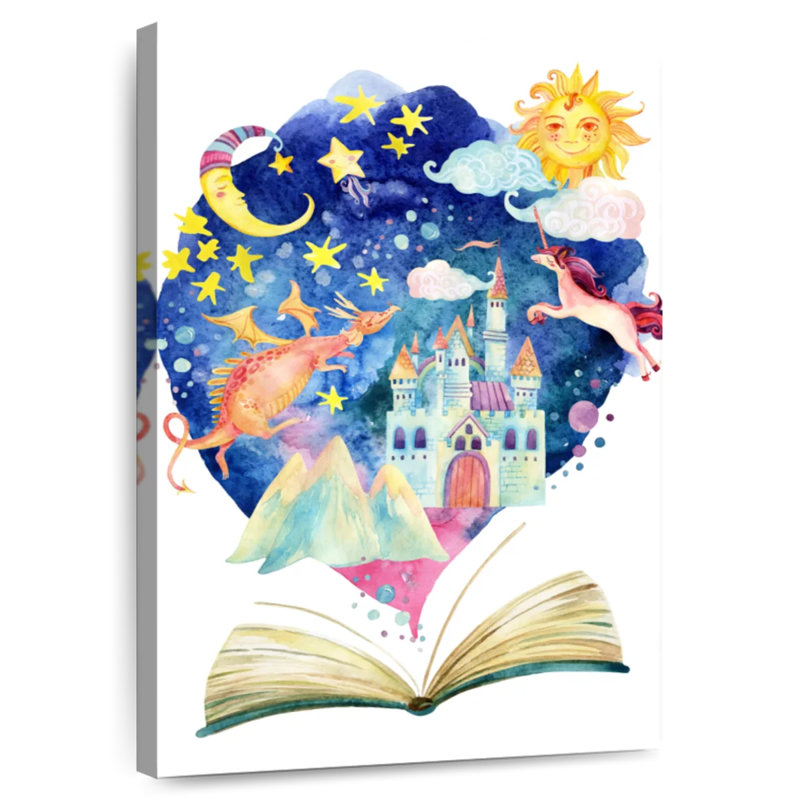 Ashelle livre de contes de fées, H 45 po x l 30 po