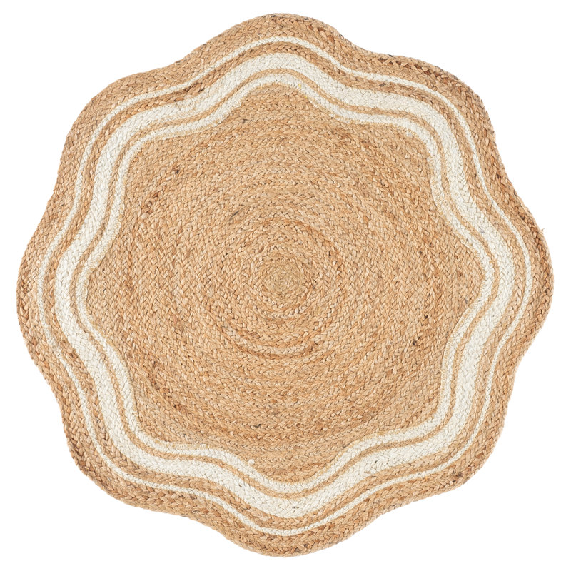 Tapis naturel en fibre naturelle 359, De fantaisie 3 pi