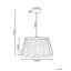 1 - Light Matte Drum Pendant