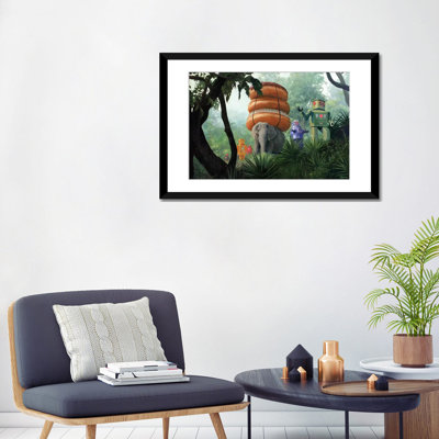 « on tiger mountain », art sur toile
