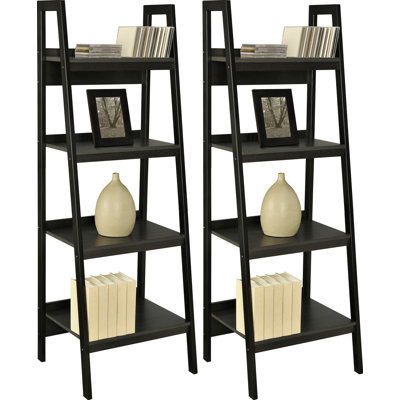 152.4cm H x 52.22cm W Ladder Bookcase