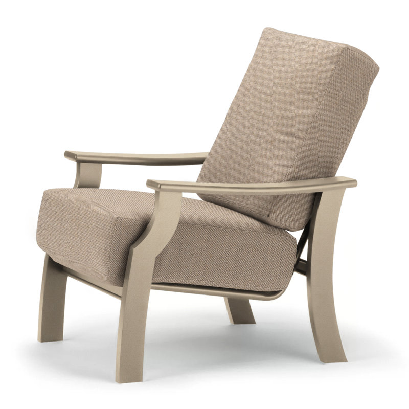 St. Catherine Outdoor Lounge Chair, Wren, Textured Desert