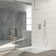 Ceiling Mounted Complete Shower System with Rough-in Valve with 12 Inches Rain Shower Head