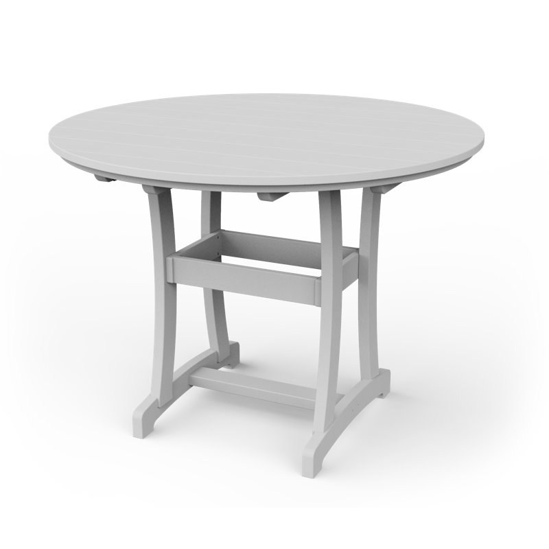 Table de bar Stella, Blanc, H 54 po x l 54 po x P 54 po