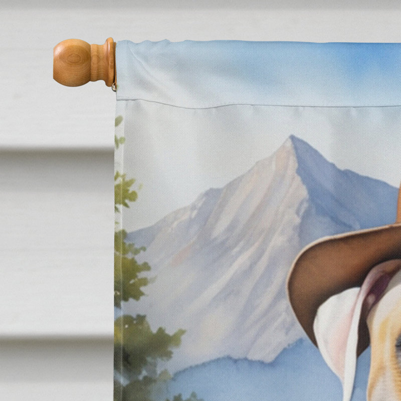 Drapeau Cowboy Welcome House, Bouledogue américain