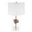 Table Lamp With White Drum Shade