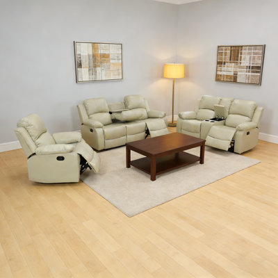 Ensemble de trois pièces Beige Intelligent