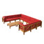 Ensemble de conversation modulaire d'extérieur 12 pièces avec coussin-1956247191