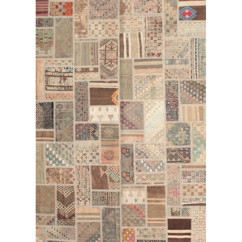 Tapis beige contemporain, Rectangle 5 pi x 8 pi