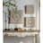Rustic Carved Console Table with Turned Spindle Legs