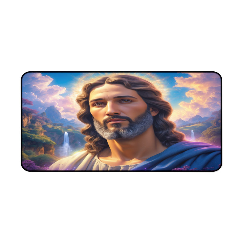 Polyester Desk Pad, 14.4x12.1